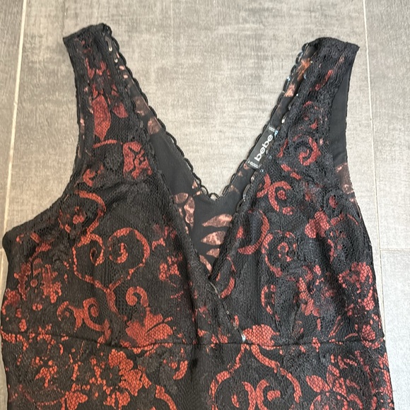 Vintage BEBE lace Dress - Picture 2 of 5